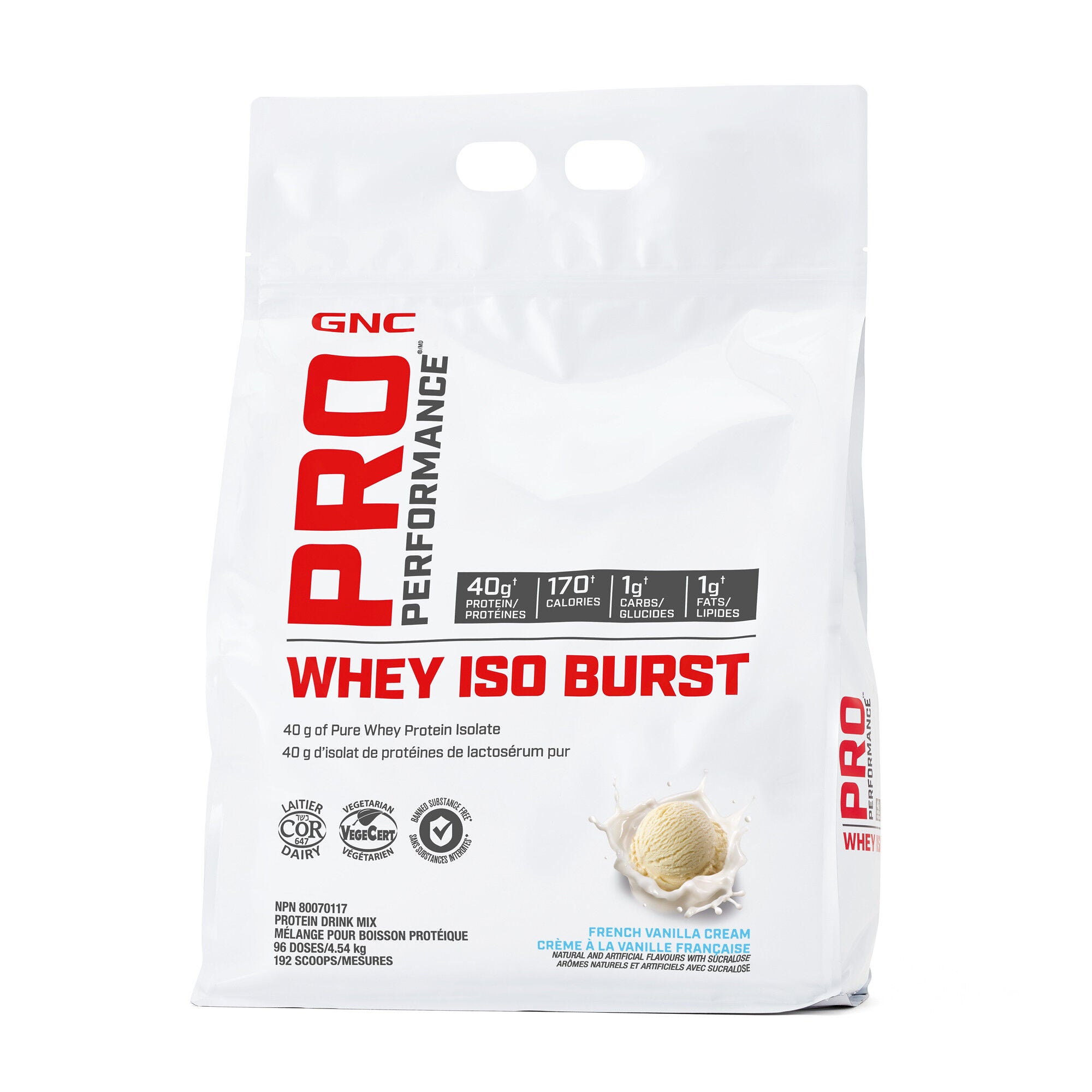 Whey Iso Burst - French Vanilla Cream French Vanilla Cream | GNC